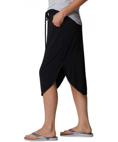 Women's Slack Water Knit Skirt Black $18.03 Skirts