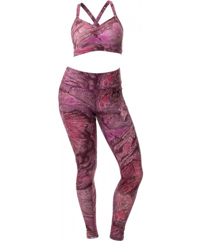 Women's Fishing Leggings | UPF 30+ Protection, Moisture Wicking, Quick-Dry Realtree Cranberry $22.00 Leggings