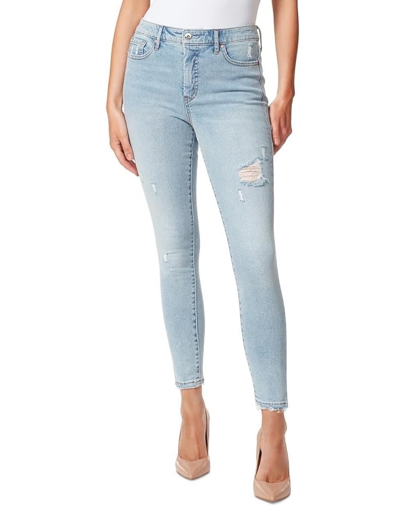 Womens Adored Distressed High Rise Ankle Jeans Hi-lite $17.23 Jeans