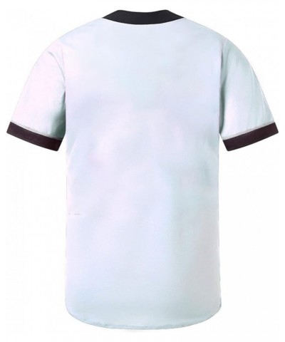 Unisex Baseball Jersey for 90s Theme Birthday Party Pp001-23 White $8.98 Tops