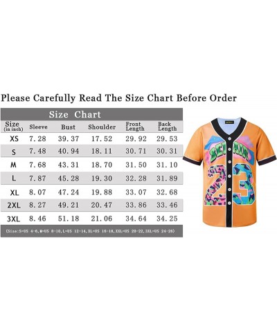 Unisex Baseball Jersey for 90s Theme Birthday Party Pp001-23 White $8.98 Tops