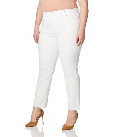 Women's Amanda Classic High Rise Tapered Jean White $10.90 Jeans