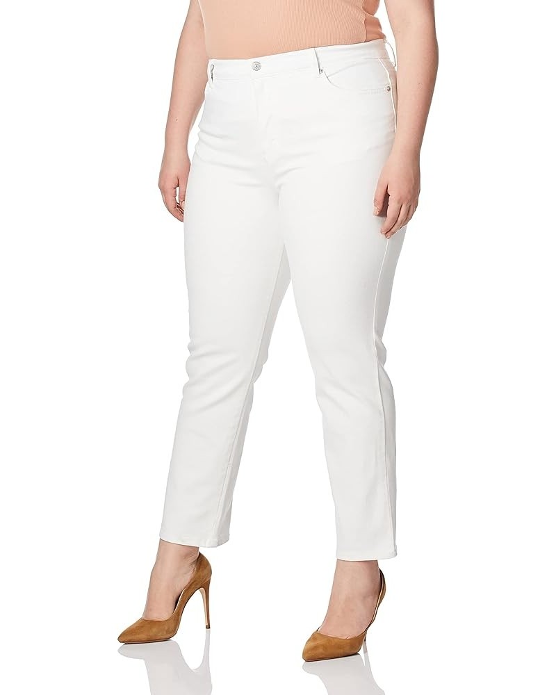 Women's Amanda Classic High Rise Tapered Jean White $10.90 Jeans