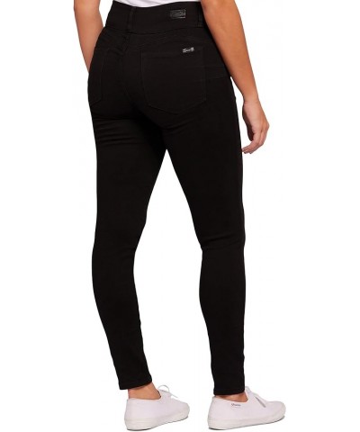 Women's Misses High Rise Curvy Skinny Jean Black $28.30 Jeans