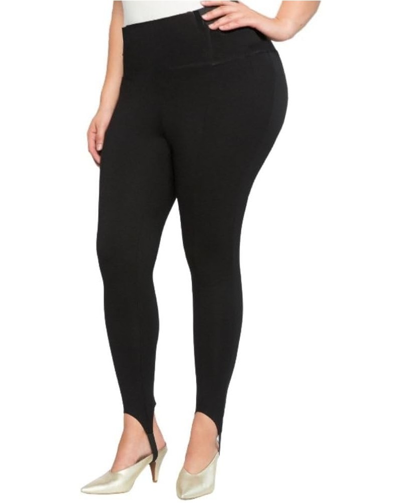 Women Plus Size Leggings Thicken Super Stretch - Tummy Control- High Waist- Casual Every Day Black_stirrup_spring $10.39 Legg...