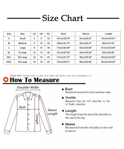 Jackets for Women Casual Winter Hooded Long Sleeve Zip Plaid Fleece Lined Coats Oversized Cozy Warm Coat with Pockets A01_a21...