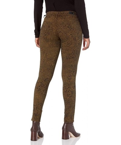 Women's Prima Mid-Rise Cigarette Leg Skinny Fit Crop Pant Clouded Dot Notting Vine $48.42 Pants