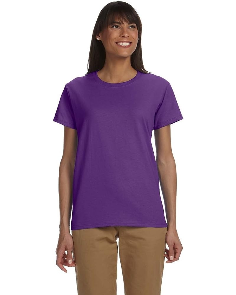 By Ladies Ultra Cotton 6 Oz T-Shirt - - Style G200L Original Label Purple $7.58 T-Shirts