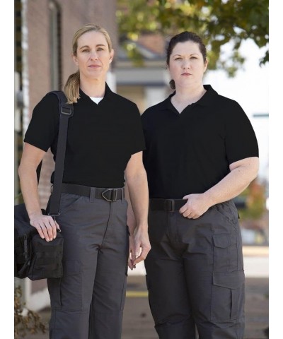 Women's F53834c Uniform Polo Black $10.50 Shirts