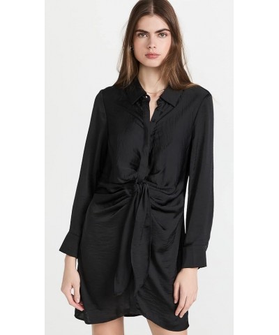 Women's Tie Curious Dress Black $32.66 Dresses