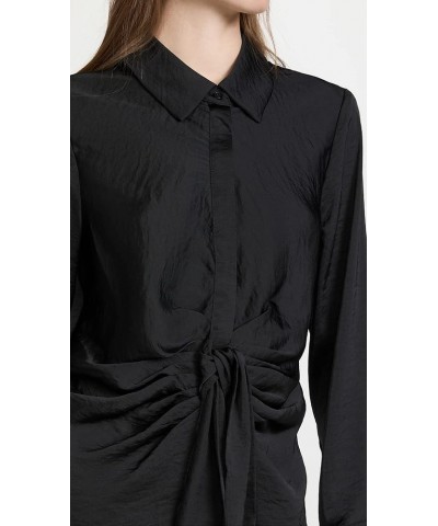 Women's Tie Curious Dress Black $32.66 Dresses