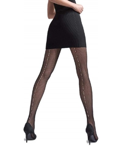 Fishnet Cabaret Designer European Tights Black $11.67 Socks