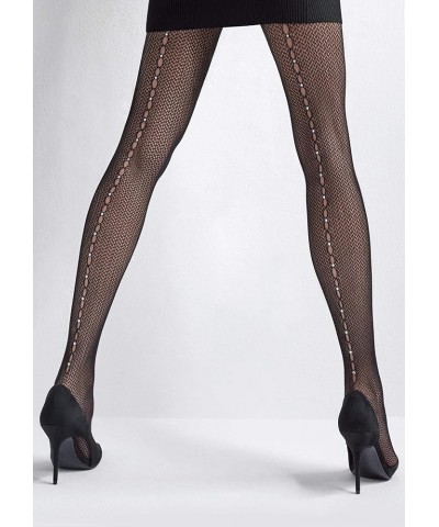 Fishnet Cabaret Designer European Tights Black $11.67 Socks