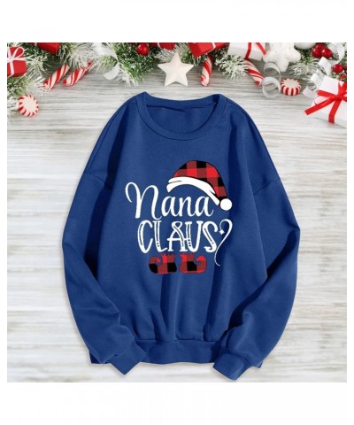 Oversized Sweatshirt for Women Christmas Gigi Claus Graphic Shirts Casual Crewneck Pullover Cute Reindeer Xmas Hat Gifts Tops...