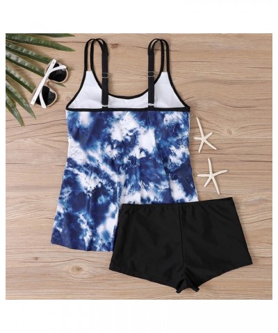 Womens Athletic Swimsuits V Neck Halter Graphics Bathing Suits Trendy Slim Fit Y2k Swim Suit Holiday 4-blue $8.82 Swimsuits