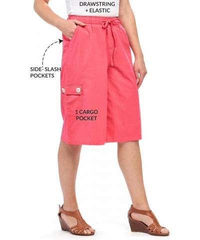 Women's Calcutta Split Skirt with Cargo Pocket– The Sportiness of Shorts, The Coolness of a Skirt Coral $13.97 Skirts