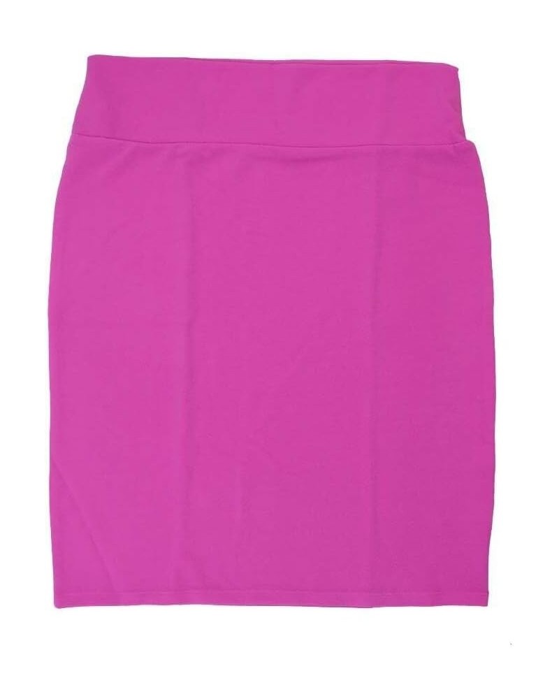 Cassie h XXX-Large 3XL Solid Hot Pink Womens Knee Length Pencil Skirt fits Sizes 24-26 3XL-253-B $21.86 Skirts