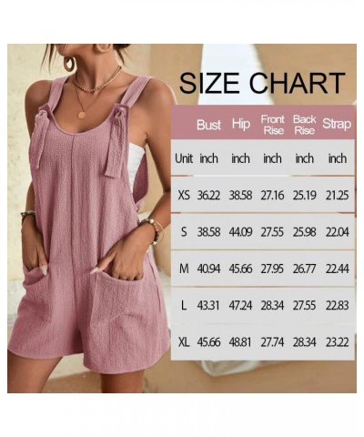 Summer Rompers for Women Pretty Casual and Short Jumpsuit for Women Pink $14.24 Jumpsuits