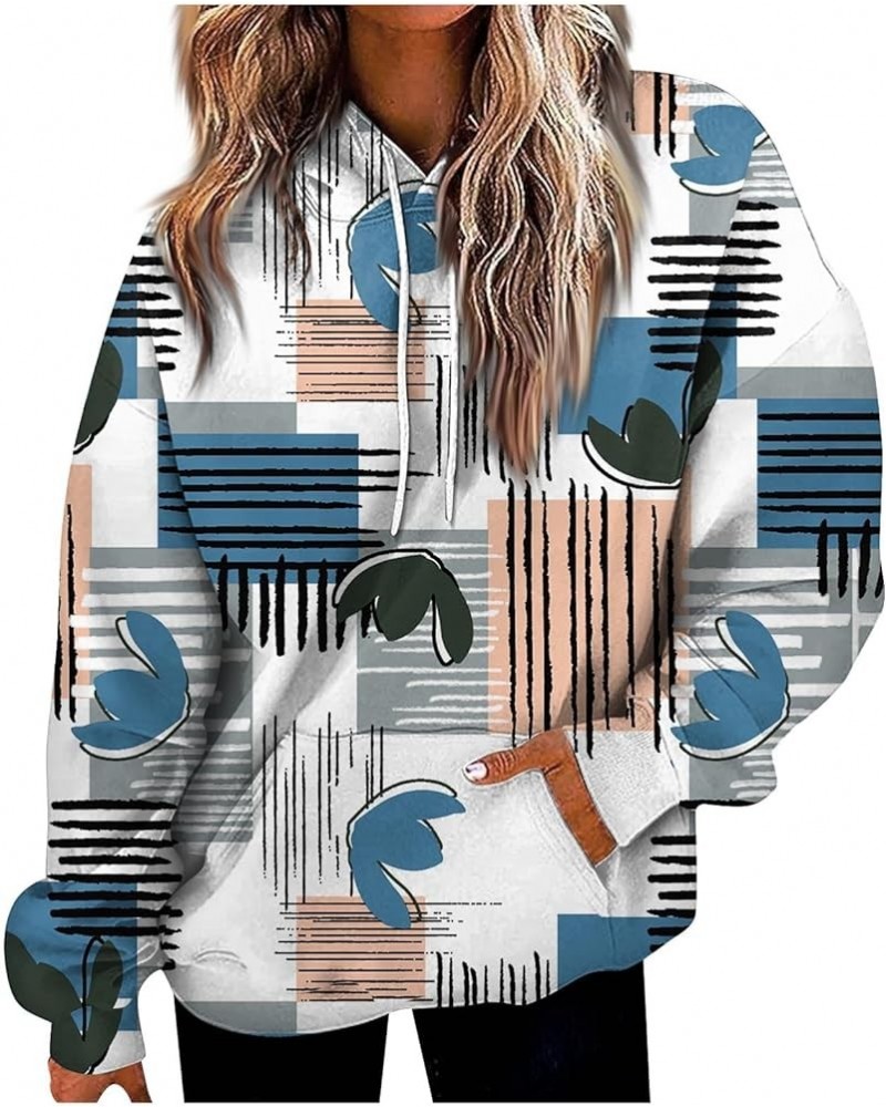 Women's Fashion Everyday Versatile Casual Crewneck Letter Sweatshirt Pattern Everyday Long 5-sky Blue $10.40 Hoodies & Sweats...