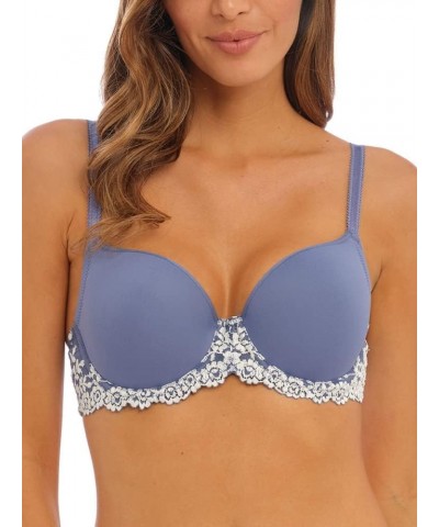 Women's Embrace Lace Contour Bra Wild Wind/Egret $31.86 Lingerie