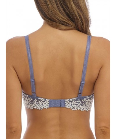 Women's Embrace Lace Contour Bra Wild Wind/Egret $31.86 Lingerie