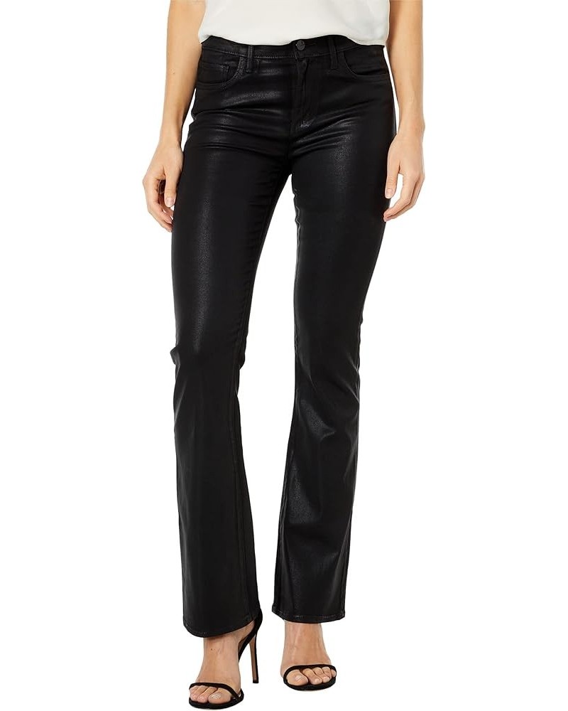 Women's Provocateur Midrise Petite Bootcut Jean Black $58.54 Jeans