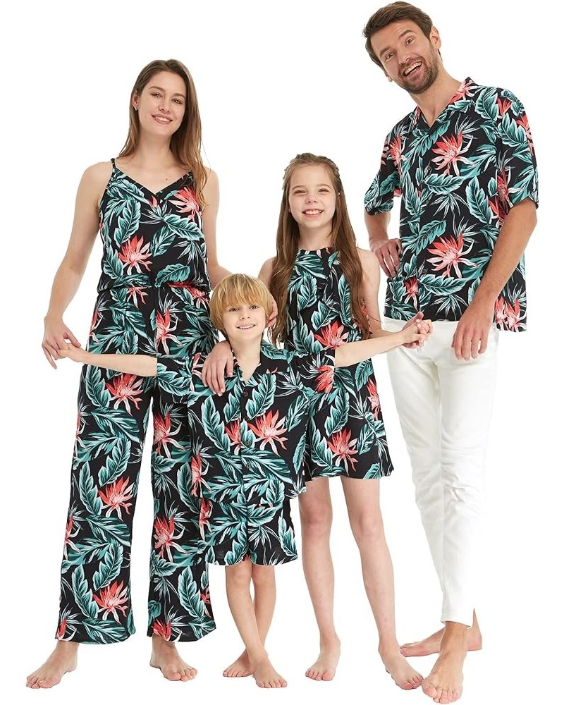 Matchable Family Hawaiian Luau Men Women Girl Boy Clothes in Blooming Lily Women Women Mermaid $17.64 Jewelry