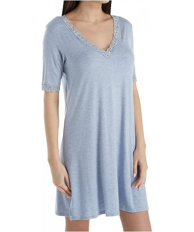 Women's Feather Essentials Slsh 34 Heather Blue $36.13 Tops