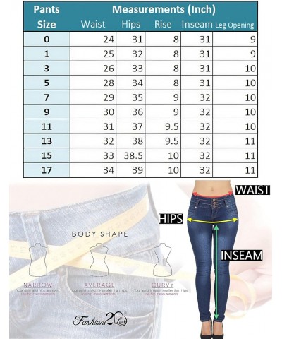 Plus/Junior Size Colombian Design High Waist Butt Lift Levanta Cola Skinny Jeans Black (K519) $18.70 Jeans