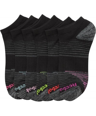 Women's Athletic Socks - Performance Cushioned Low Cut Socks (6 Pack) Black 4-10 $10.50 Activewear