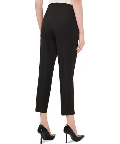 Womens Office Slim FIt Ankle Pants Rich Black $10.25 Pants