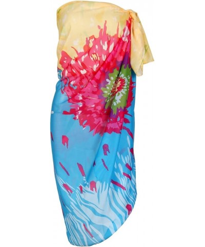 Womens Swimwear Chiffon Printed Cover up Beach Sarong Pareo Bikini Swimsuit Wrap 36 (57"*55") $11.79 Swimsuits