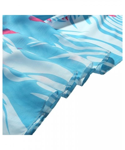 Womens Swimwear Chiffon Printed Cover up Beach Sarong Pareo Bikini Swimsuit Wrap 36 (57"*55") $11.79 Swimsuits