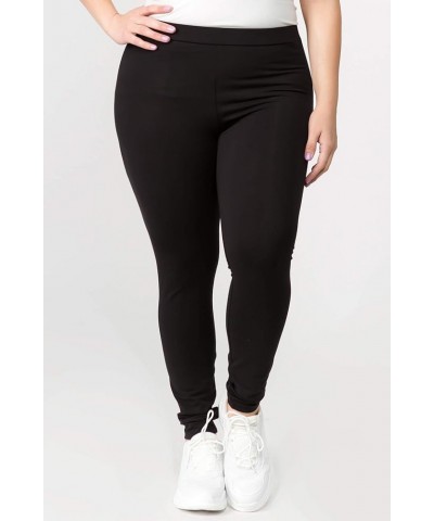 Women's High Waist Premium Cotton Leggings Flared Bootcut Yoga Pants Black $13.22 Leggings