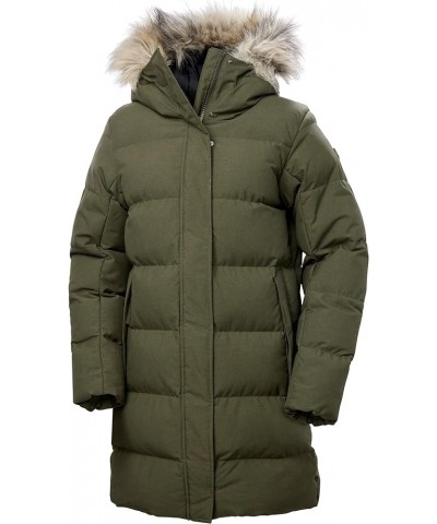 Women's Blossom Puffy Parka 431 Utility Green $70.45 Jackets