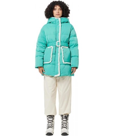 Mary Women's Short Down Puffer Coat Jacket | Thicken | 750+ Fill Power Green $58.74 Jackets