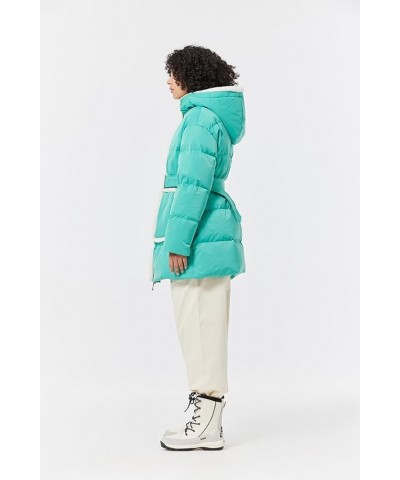 Mary Women's Short Down Puffer Coat Jacket | Thicken | 750+ Fill Power Green $58.74 Jackets