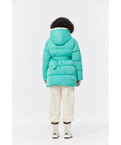 Mary Women's Short Down Puffer Coat Jacket | Thicken | 750+ Fill Power Green $58.74 Jackets