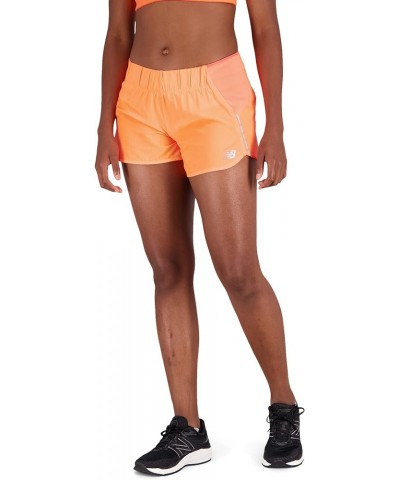 Women's Impact Run 3 Inch Short 22 Neon Dragonfly $17.93 Shorts