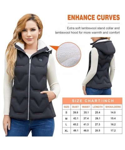 Heated Vest Women, Heated Down Vest with Battery Pack and 3 Heating Levels, Heating Vest Clothes for Outdoor With Hood $33.14...