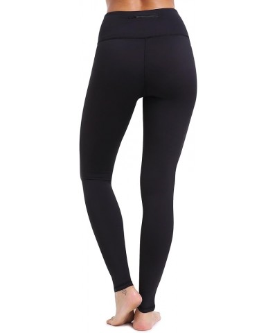 High Waist Yoga Leggings Ultra Soft&Slim Workout Pants 4 Way Stretch Fabric Yoga Pants-black $12.47 Leggings