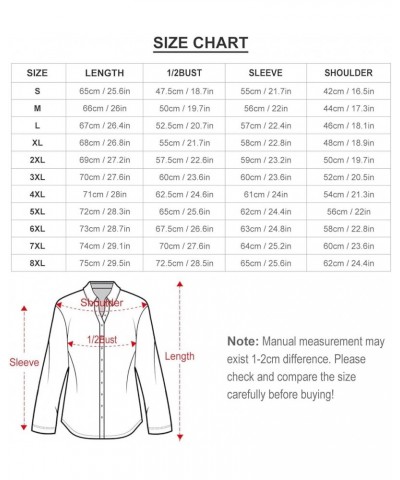 Chinese Mahjong Women's Shirt Long Sleeve Button Down Blouse V Neck Casual Shirts Tops 4X-Large Style $15.08 Blouses