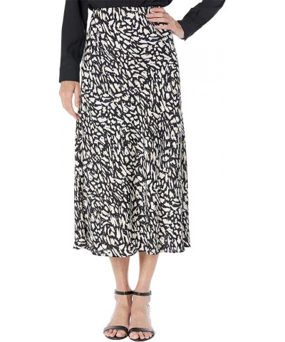 Women's Textured Night Skirt Black Multi $43.04 Skirts