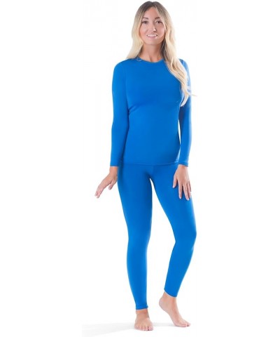 Thermal Underwear for Women (Long Johns Thermals Set) Shirt & Pants, Base Layer with Leggings/Bottoms Ski/Extreme Cold Light ...