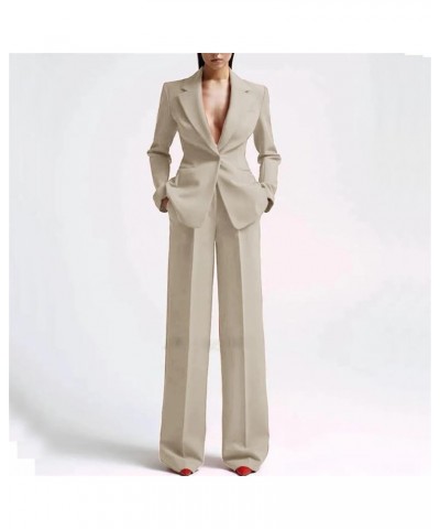 Formal Women Suits Office Slim Fit Ladies 2 Pcs Blazer Pants Set Lady Business Work Wear Party Dress Mint En8 $48.14 Suits