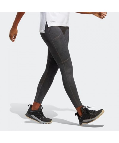 Women's Terrex Multi All Over Print Tights Grey $21.38 Activewear