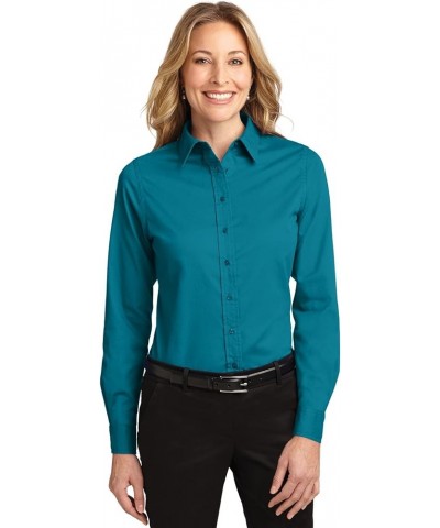 womens L608 Teal Green $14.64 Blouses