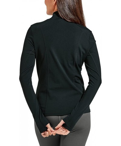 UPF 50+ Women's Malawi Swim Jacket - Sun Protective Black $34.32 Swimsuits