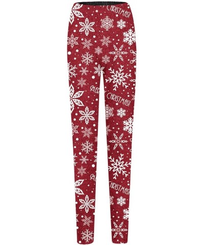 Womens Fall Clothes Halloween with Pockets Skulls Print Legging Athletic Capri Leggings Fall Gnome Zz2-red $8.61 Leggings