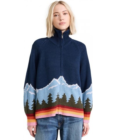 Women's The Vista Full-Zip Sweater Evergreen $99.98 Activewear